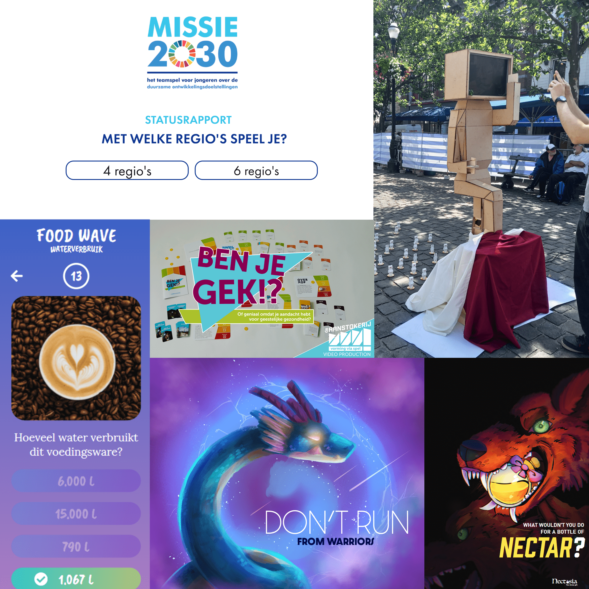 A collage of all my projects I've worked on.